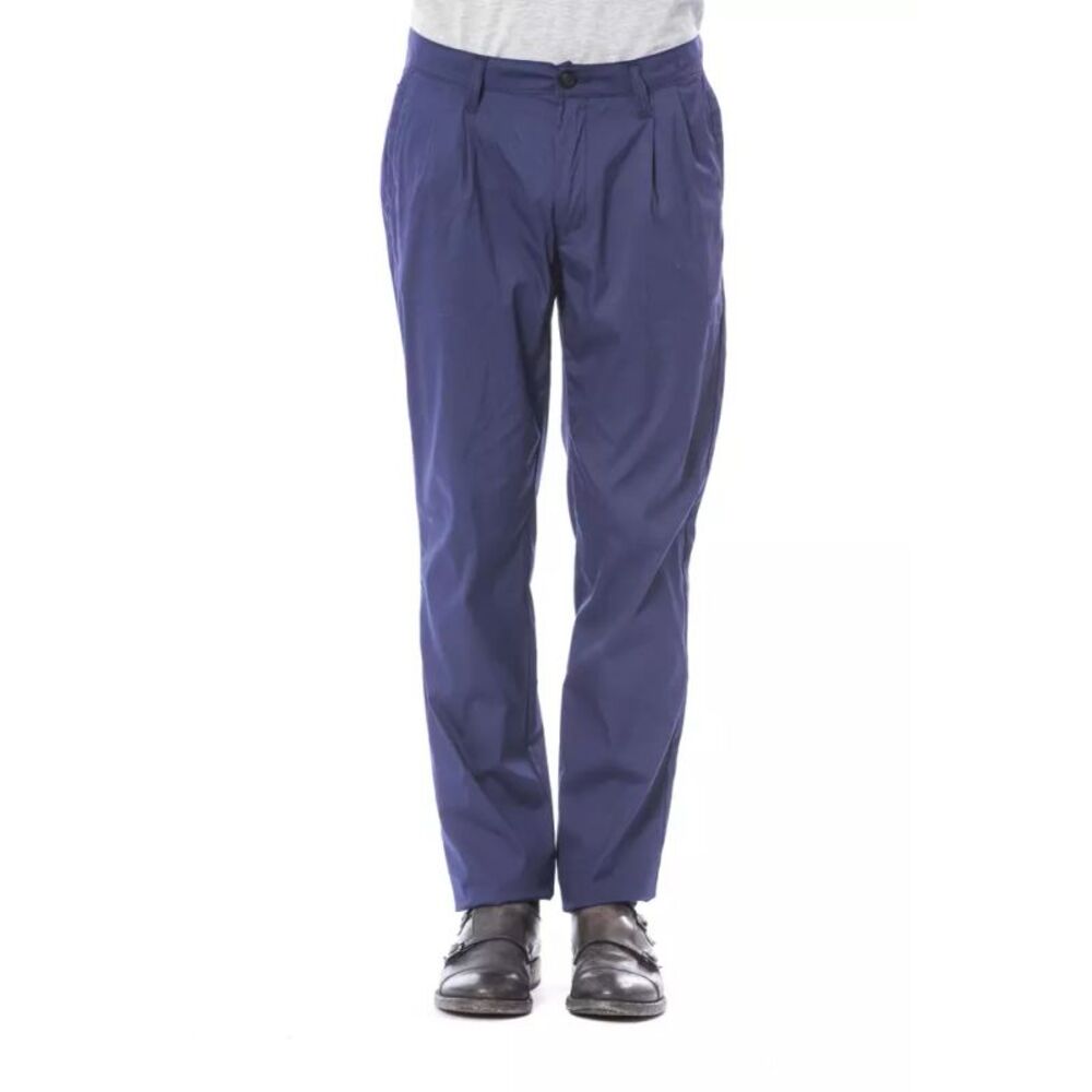 Verri Blue Cotton Men's Chino Men's Pant